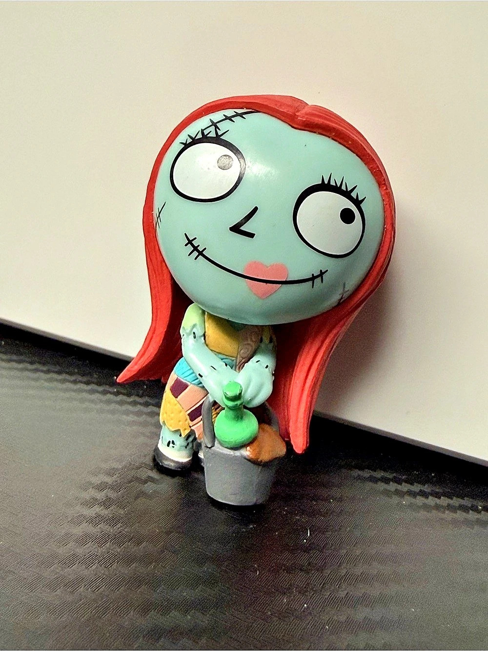 Disney Sally Nightmare before christmas collectible figure Red & Green